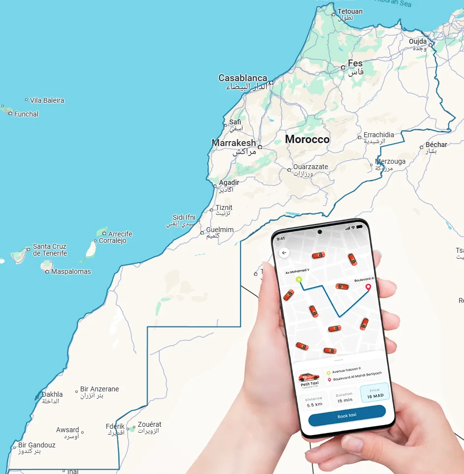 taxi application oujda